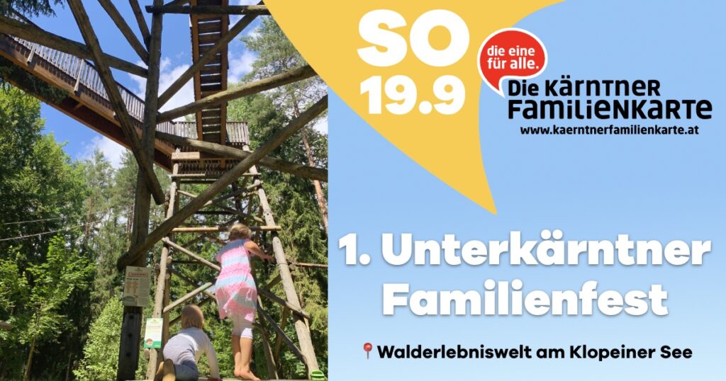 1. Unterk&auml;rntner Familienfest am Klopeiner See